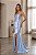 Vestido Longo Zebeline Magnólia Azul Serenity - Imagem 3