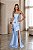 Vestido Longo Zebeline Magnólia Azul Serenity - Imagem 1