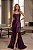 Vestido Longo Zebeline Magnólia Roxo - Imagem 3