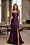 Vestido Longo Zebeline Magnólia Roxo - Imagem 1