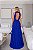 Vestido Longo Antonela Azul Royal - Imagem 4