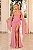 Vestido Longo Chiffon Salerno Rosa - Imagem 5