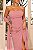 Vestido Longo Chiffon Salerno Rosa - Imagem 2