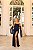 Vestido Longo Chiffon Salerno Azul Marinho - Imagem 4