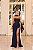 Vestido Longo Chiffon Salerno Azul Marinho - Imagem 2