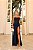 Vestido Longo Chiffon Salerno Azul Marinho - Imagem 5