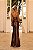 Vestido Longo Tomara que Caia Marselha Marrom - Imagem 4