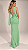 Vestido Longo Chiffon Salerno Verde menta - Imagem 5