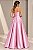 Vestido Longo Tomara que Caia Zebeline Lavínia Rosa - Imagem 4