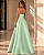 Vestido Longo Tomara que Caia Zebeline Lavínia Verde menta - Imagem 4