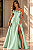Vestido Longo Tomara que Caia Zebeline Lavínia Verde menta - Imagem 2