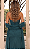 Vestido Longo Chiffon Salerno Verde Petróleo - Imagem 4