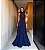 Vestido Longo Antonela Azul Marinho - Imagem 1