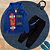 Conjunto Moletom Infantil Menino Skate Flanelado Azul - Imagem 1