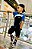 Conjunto Marquinha Infantil Menino Nike Azul e Cinza c/ Capuz - Imagem 1