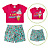 Conjunto Interativo Verão Menina I Am Cat Cream Pink - Imagem 3