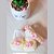 Kit Sapatinho + Faixa para Bebê Tricot Bordado com Pérolas e Flores - Imagem 1