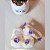 Kit Sapatinho + Faixa para Bebê Tricot Bordado com Pérolas e Flores - Imagem 2