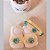 Kit Sapatinho + Faixa para Bebê Tricot Bordado com Pérolas e Flores - Imagem 3