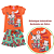 Conjunto Interativo Verão Menina Sweet Kitty Laranja - Imagem 2
