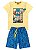 Conjunto Infantil Interativo Verão Menino Robô Amarelo - Imagem 3