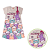 Vestido Infantil Verão Choose Your New Cinza - Imagem 2