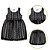Vestido Bebê Regata Renda Preto - Imagem 3