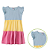 Vestido Infantil Três Marias Azul Candy - Imagem 2