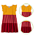 Vestido Infantil Três Marias Mostarda - Imagem 3