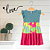 Vestido Infantil Três Marias Azul Tie Dye - Imagem 1