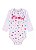 Kit Body 3 peças Bebê Menina Gato Meow - Imagem 3