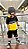 Conjunto Infantil Marquinha Lacoste Amarelo c/ Capuz - Imagem 8