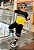 Conjunto Infantil Marquinha Lacoste Amarelo c/ Capuz - Imagem 4