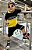 Conjunto Infantil Marquinha Lacoste Amarelo c/ Capuz - Imagem 2
