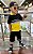 Conjunto Infantil Marquinha Lacoste Amarelo c/ Capuz - Imagem 5