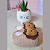 Sapatinho Bebê Tricot Gato Marrom - Imagem 3
