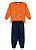 Conjunto Infantil Menino Meia Estação Bike Laranja - Imagem 1
