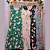 Vestido Juvenil Maitê Preto Floral - Imagem 1