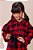 Chamise Princess Xadrez Vermelho - Imagem 1