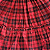 Vestido Xadrez Infantil Vermelho Alça Ciganinha - Imagem 5