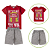 Conjunto Infantil Verão Menino Epic Gamer Vermelho - Imagem 4