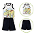 Conjunto Infantil Regata Menino T-Rex Branco c/ Preto - Imagem 3