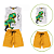 Conjunto Infantil Regata Menino T-Rex Branco - Imagem 3