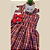 Vestido Xadrez Infantil Vermelho e Verde - Imagem 2