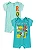 Kit c/ 2 Macacões Verão Bebê Menino Dino Acqua - Imagem 1