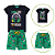 Conjunto Infantil Verão Menino Game On Marinho - Imagem 3