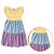 Vestido Infantil Três Marias Amarelo - Imagem 2