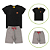Conjunto Infantil Menino Liso Preto - Imagem 3