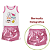 Conjunto Infantil Menina Verão Magali Rosa - Imagem 2