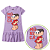 Vestido Infantil Monica Lilás - Imagem 2